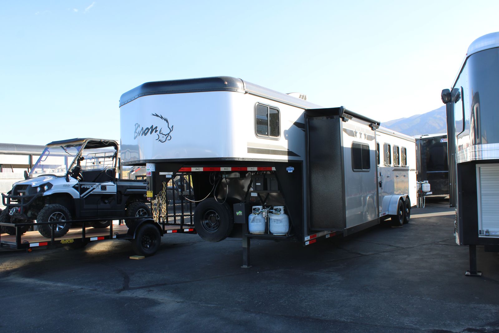 Bison Ranger Horse Trailer with Living Quarters