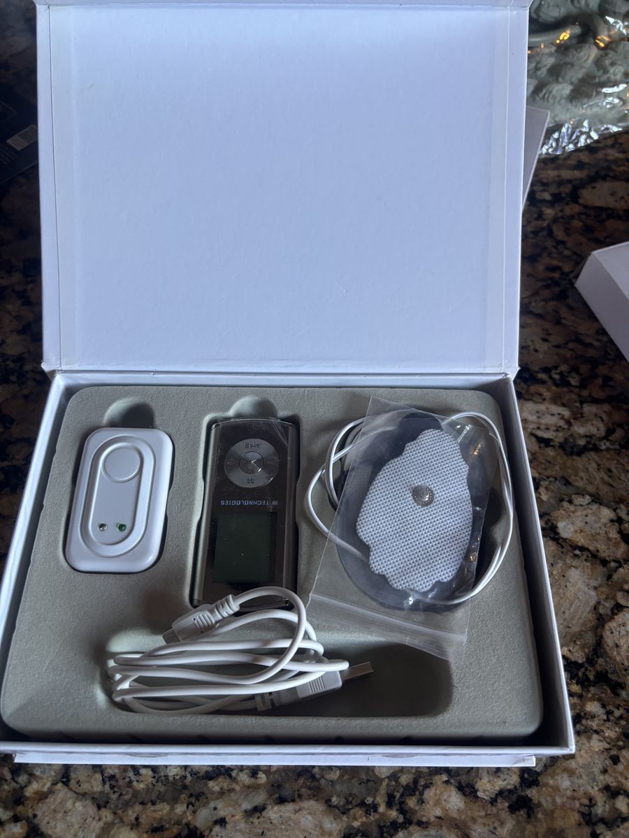 IQ Technologies PRO IVs TENS Unit Massager & EMS Muscle Stimulator with Accessories