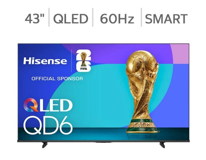 Hisense 43QD65QFC 43" 4K QLED Smart 60Hz TV 9543066  #106215