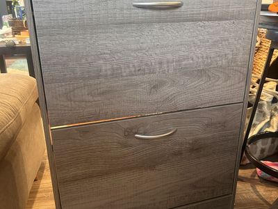 Brand New Gray Shoe Organizer