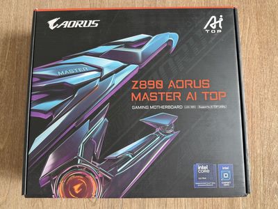 Gigabyte Z890 AORUS Master AI TOP β New in Box