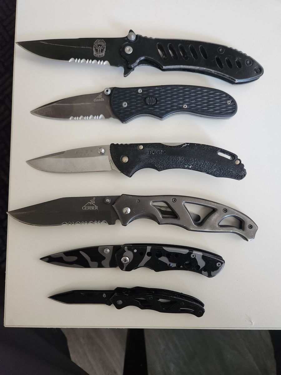 POCKET KNIFE BUNDLE 6 TOTAL