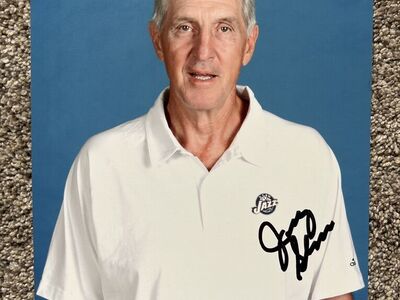 Jerry Sloane Utah Jazz Autograph 8x10 Photo Auto