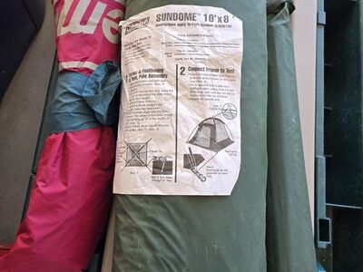 Coleman sundome four-person tent