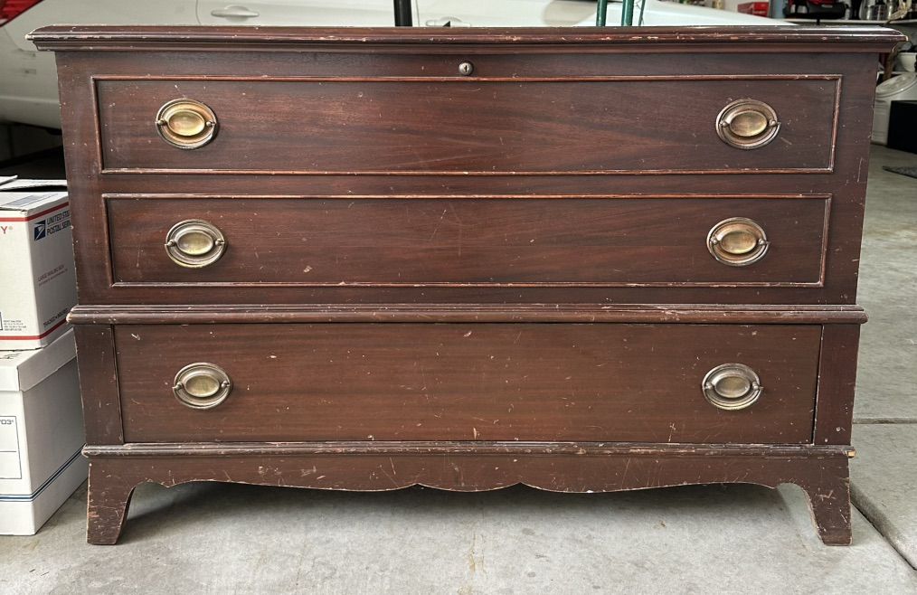 Vintage Lane Cedar Chest with Drawer