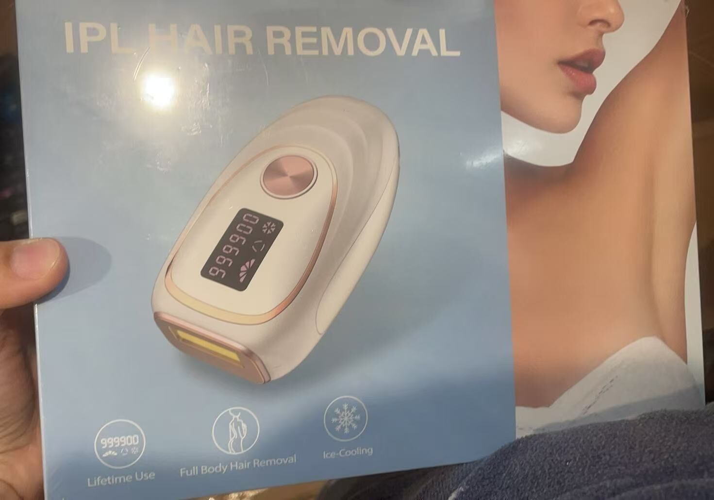 New in box La*ser Ha*ir Rem*oval Device