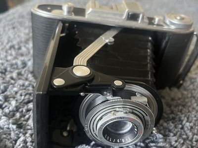 Vintage Zeiss Ikon Nettar 6x9 Folding Camera – Made in Germany