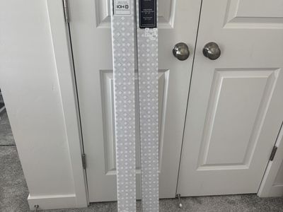 2 New Chelsea Collection Adjustable Curtain Rod Sets 84”–120”
