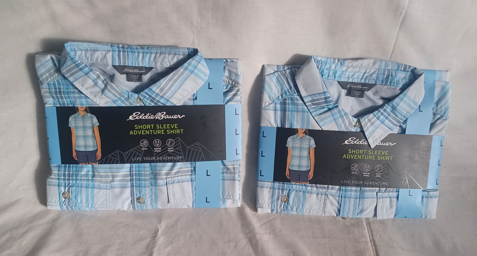New!  Women's Eddie Bauer Short Sleeve Adventure Shirt