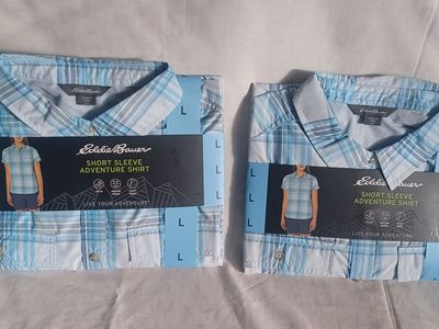 New! Women's Eddie Bauer Short Sleeve Adventure Shirt