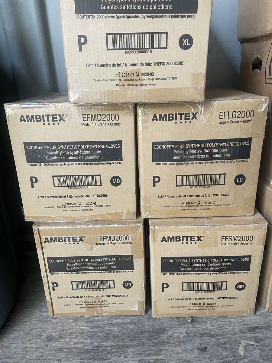 Ambitex Synthetic Polyethlene Gloves