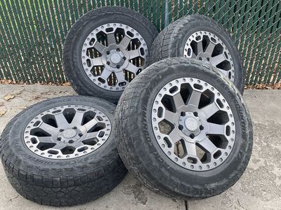 Black Rhino Warlord 20” Wheels – 5x150 – Matte Gunmetal (Set of 4)