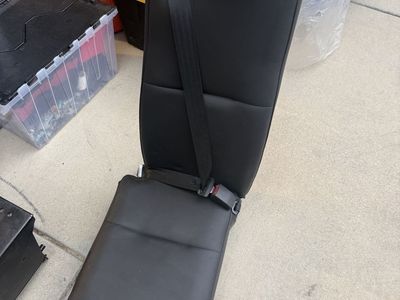 New Qualitex Sprinter Van Jump Seat with Seatbelt - Black (Unused, 2 Available)