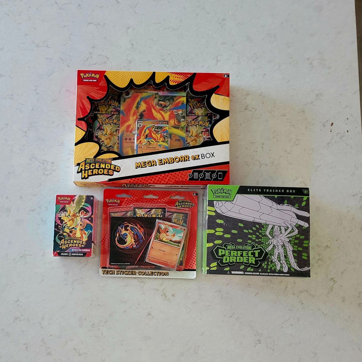 NEW-Pokemon Ascended Heroes Perfect Order Boxes