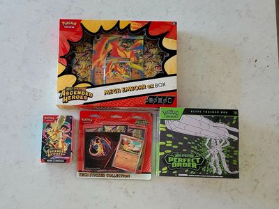 NEW-Pokemon Ascended Heroes Perfect Order Boxes