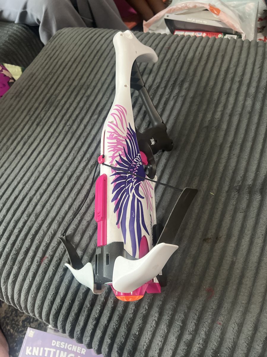 Nerf Rebelle Guardian Crossbow Blaster Pink Purple White