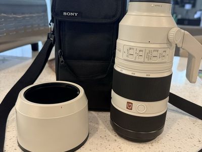 Sony FE 100-400mm f/4.5-5.6 GM OSS G Master Super Telephoto Zoom Lens for E-Mount