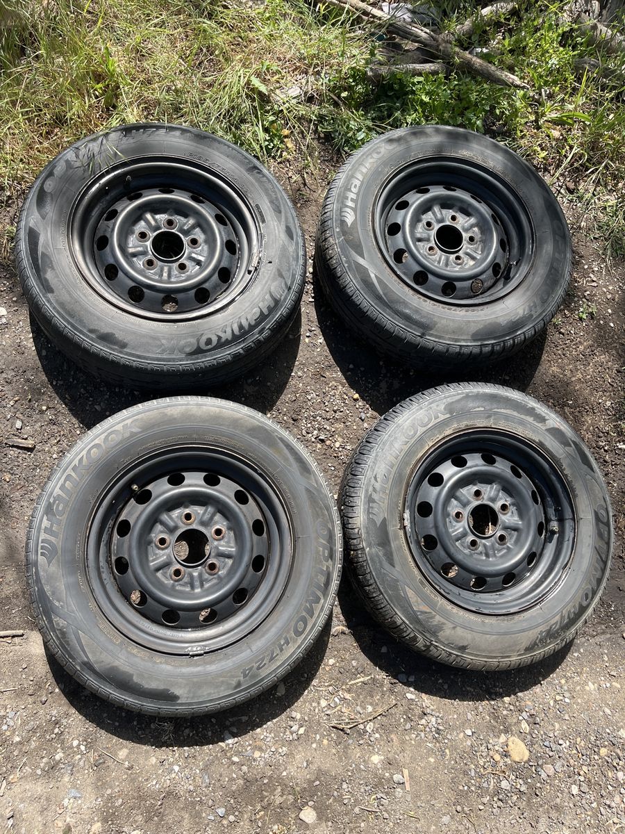 14 inch steel wheel set