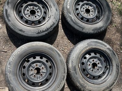 14 inch steel wheel set