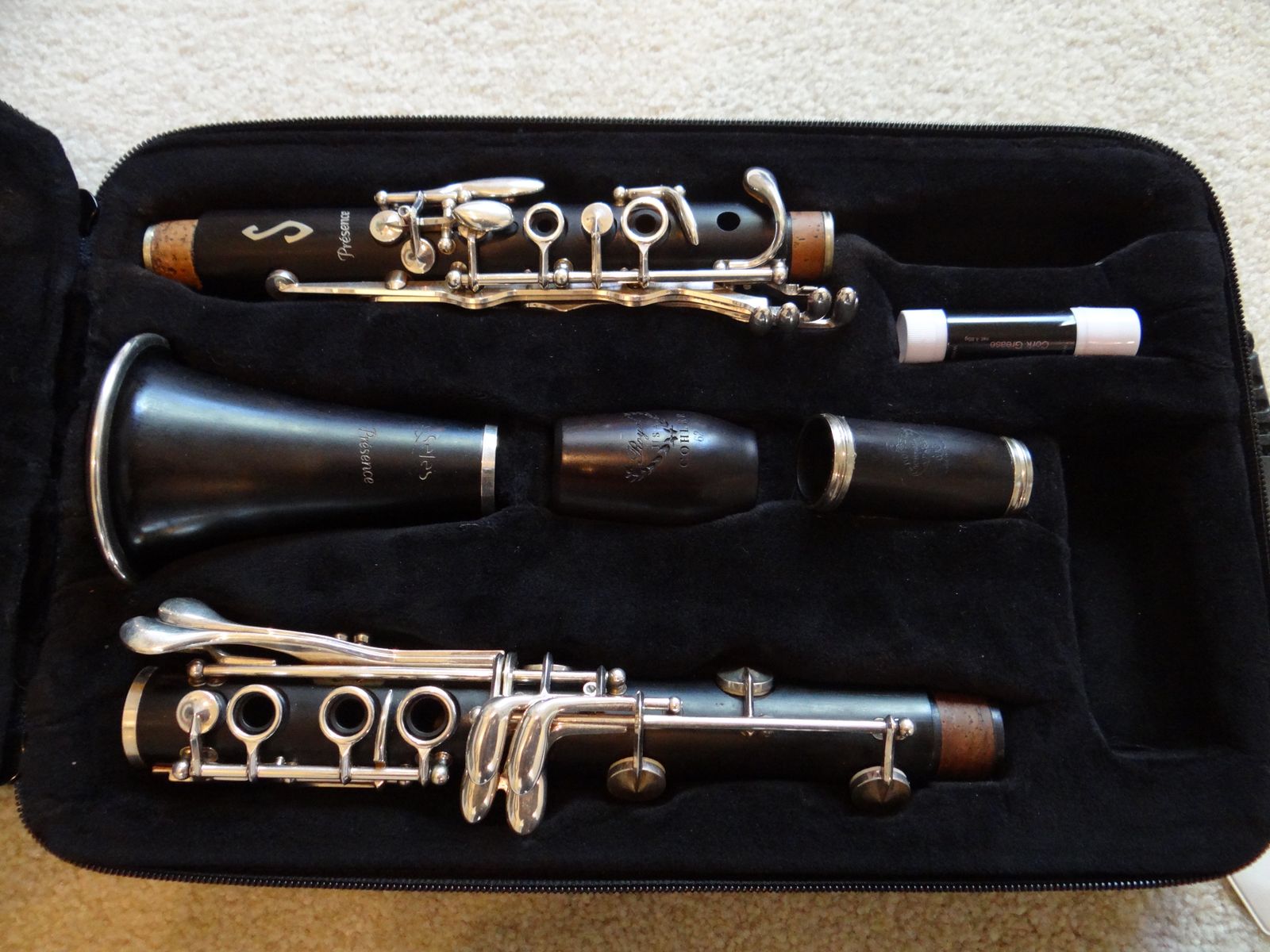 Selmer B16 presence professional wood clarinet