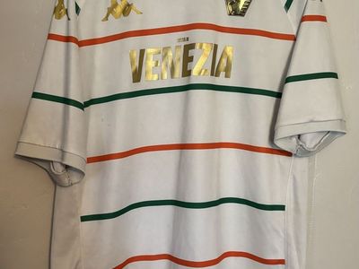 Kappa Venezia FC 2021/22 Away Jersey White Gold XX-Large