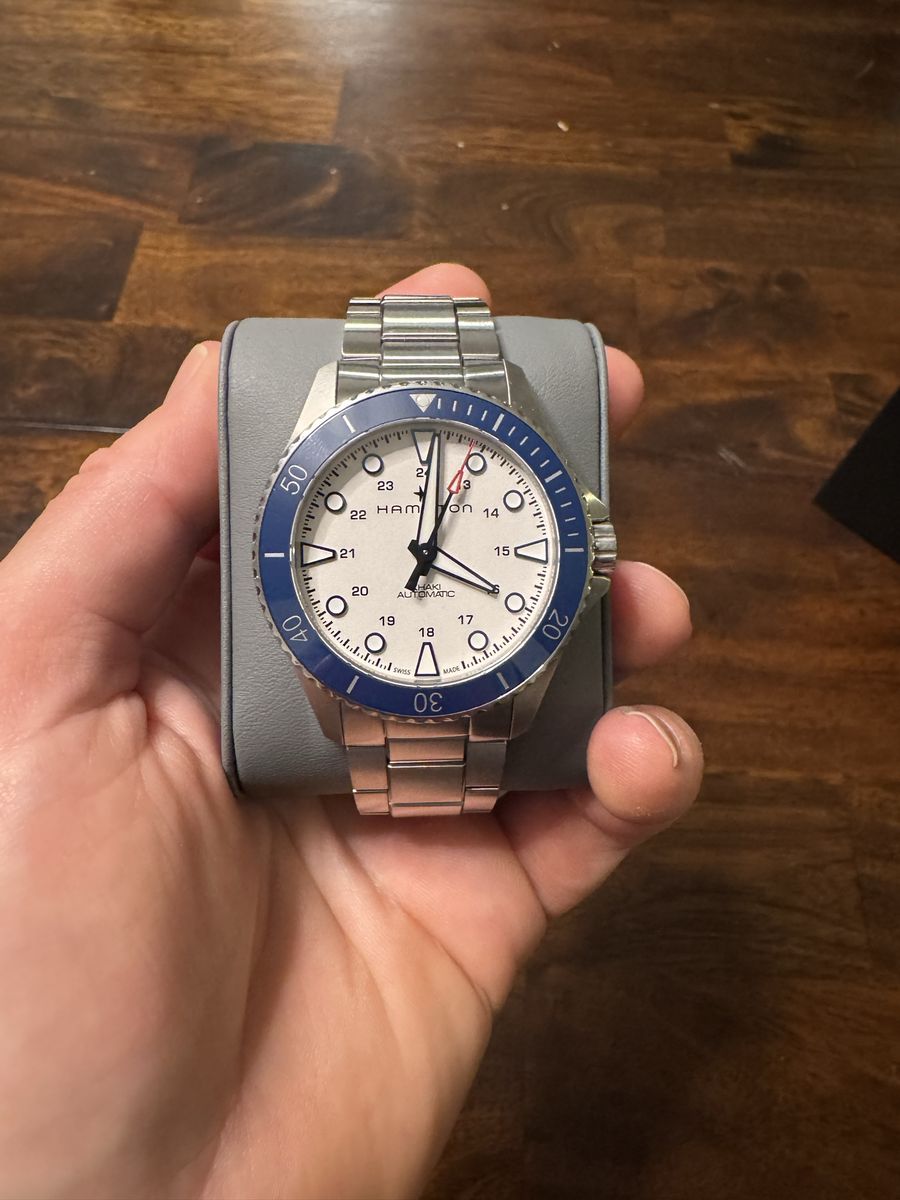 Hamilton khaki scuba diver dive watch