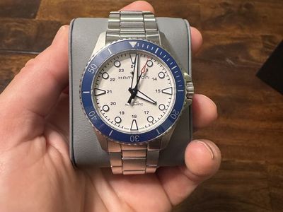 Hamilton khaki scuba diver dive watch