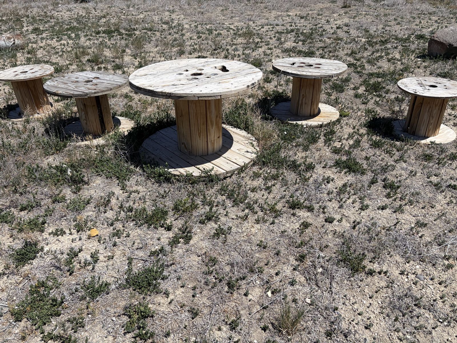 Wood spools