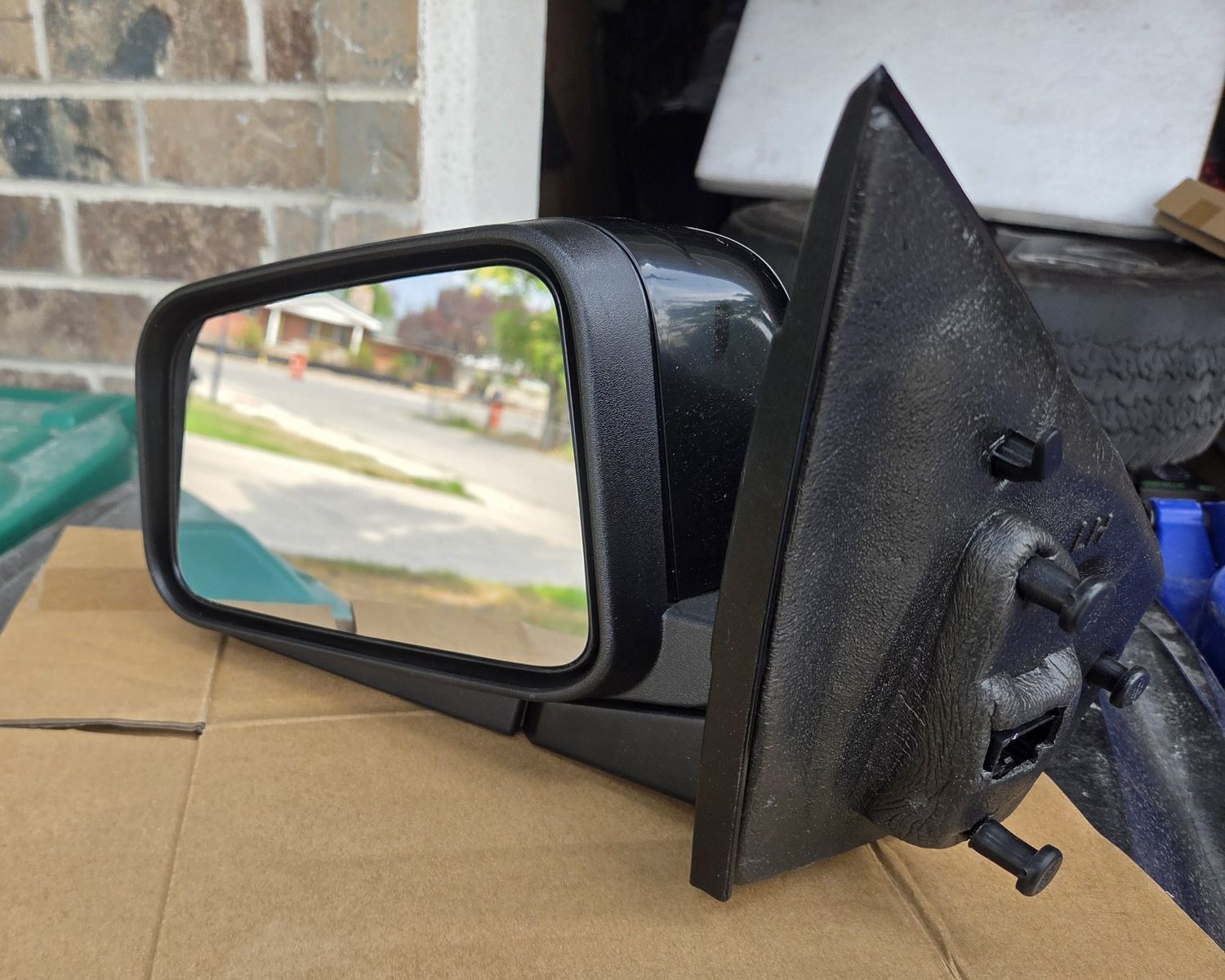 2013-2017 Honda Accord Driver Side Black Door Mirror Left Hand Side 