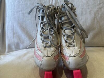 American Toddler Size 12 White/Pink Figure Skates