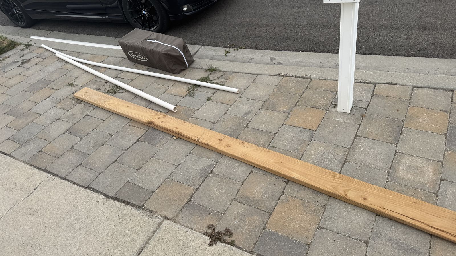 FREE STUFF-baby graco thing, board, pvc