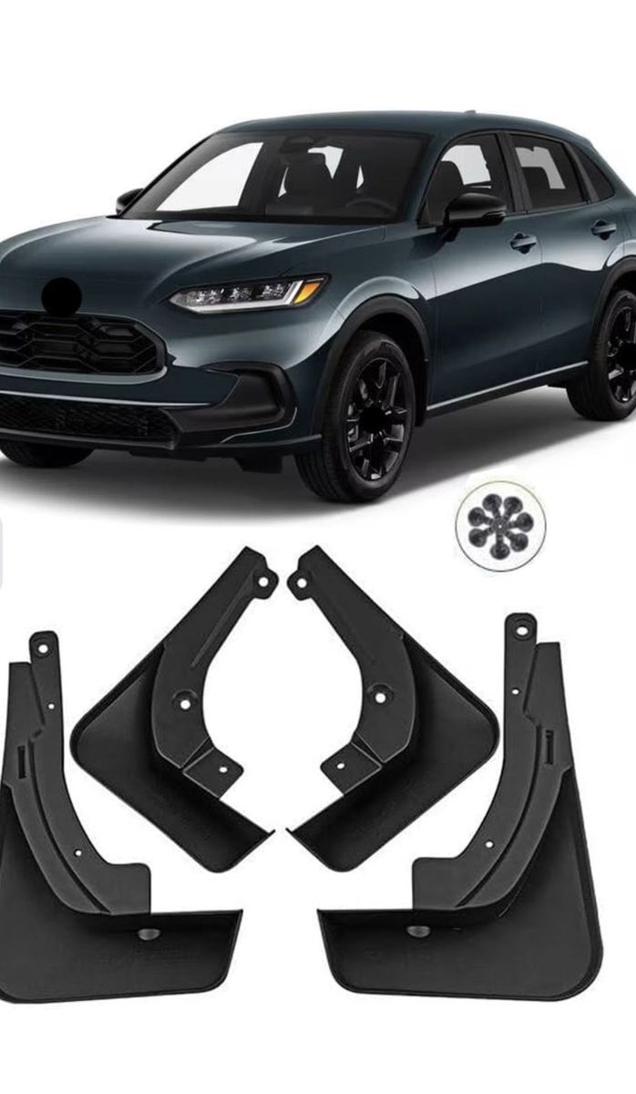 New Mud Flaps Splash Guards Set for SUV with Installation Hardware