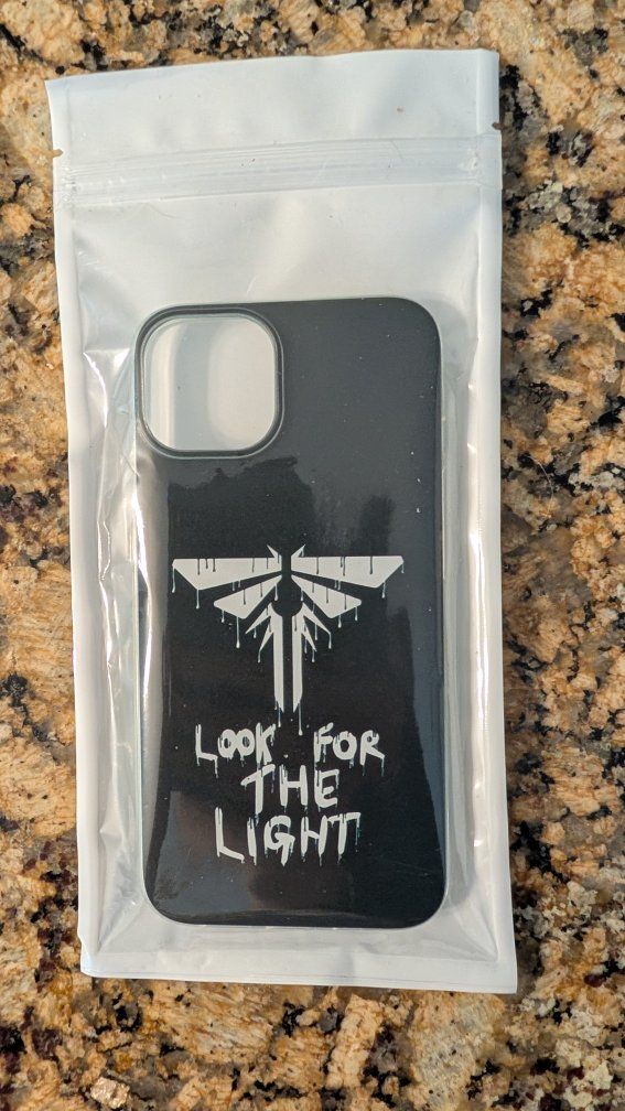 The Last of Us Firefly Phone Case - Look for the Light - Black
