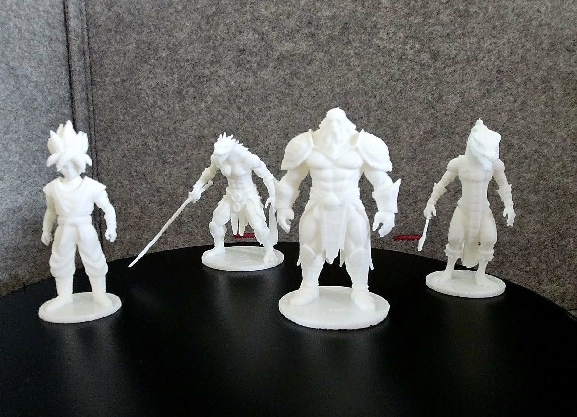 3D Printed Mini Figs