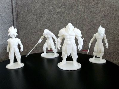 3D Printed Mini Figs