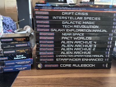Starfinder 1e BUNDLE (price OBO) First Edition Paizo Sci-FI TTRPG