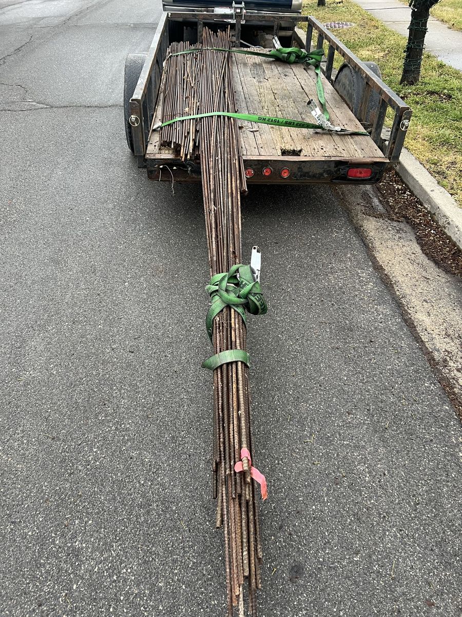 1/2 #4 rebar less than half price of retail