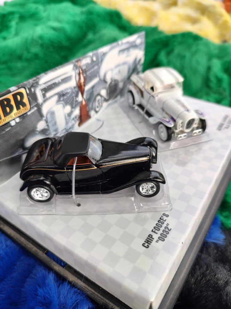 AMBR "America's Most Beautiful Roadsters" George Barris & Chip Foose 1:64 Scale Diecast Cars