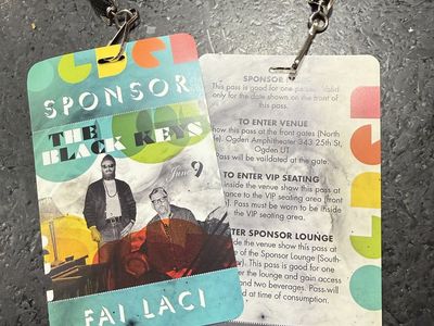 The Black Keys Sponsor/VIP pass-Ogden Twilight