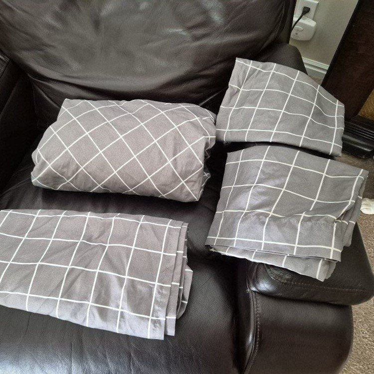 Gray Full Sheet Set
