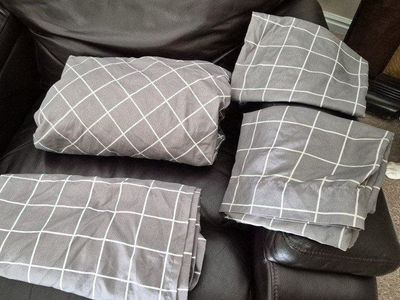 Gray Full Sheet Set