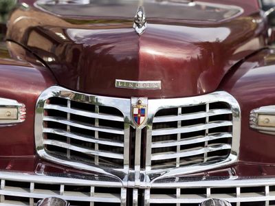 Antique car, 1948 Lincoln Continental