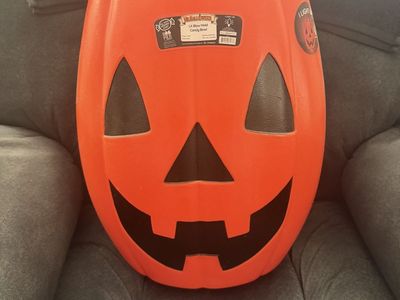 Halloween Blow Mold Candy Bowl - Light Up 2' Tall