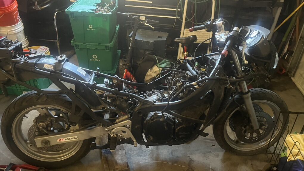 1997 Suzuki katana 750 Plus Extra Engine