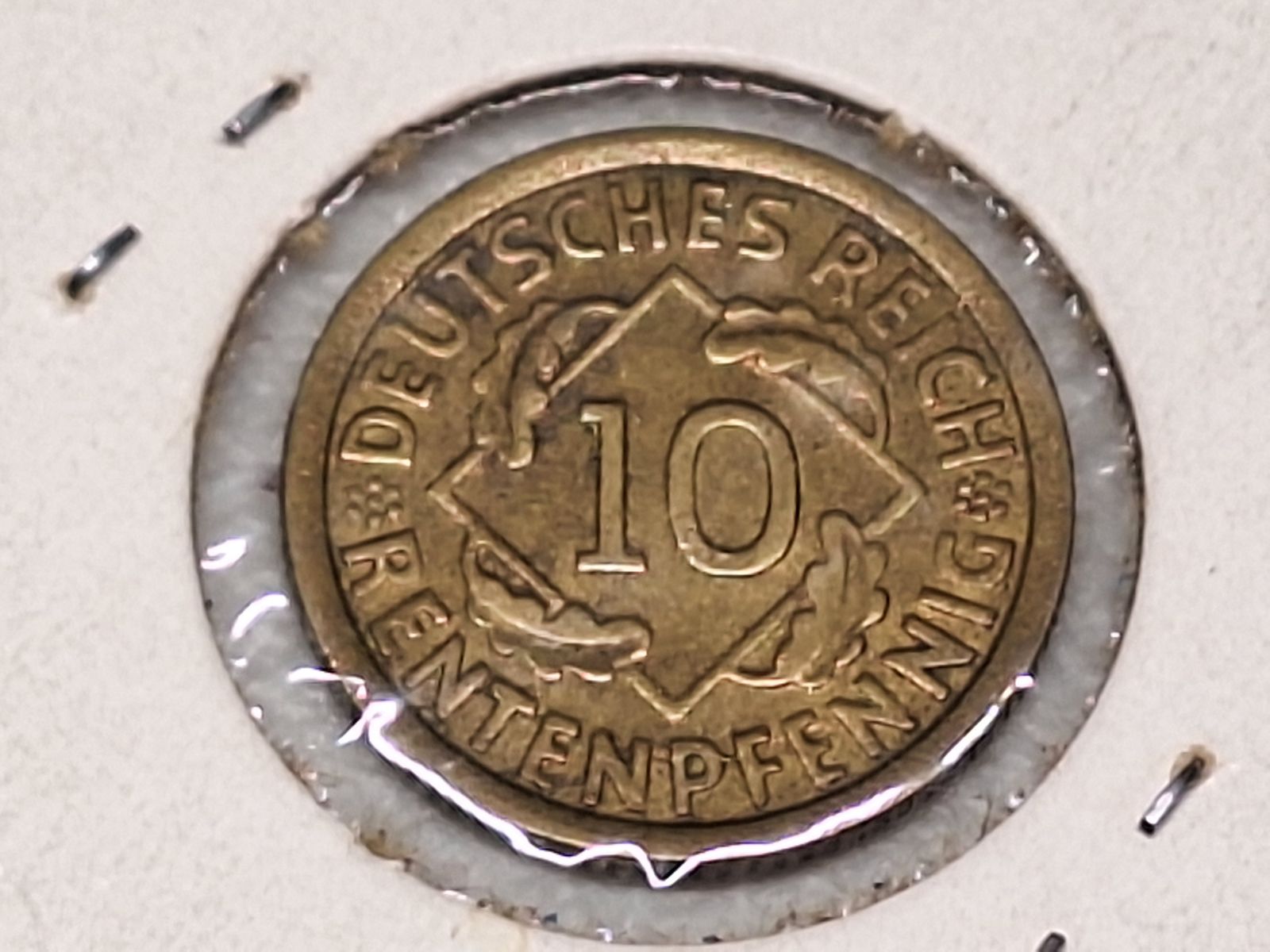 10 Rentenpfennig 1924 G - German Coin