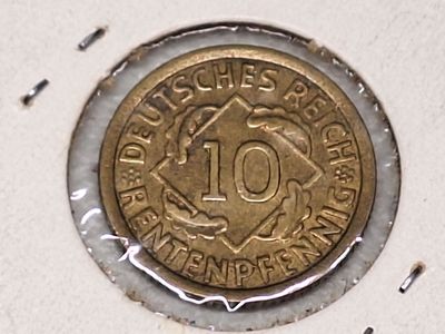 10 Rentenpfennig 1924 G - German Coin