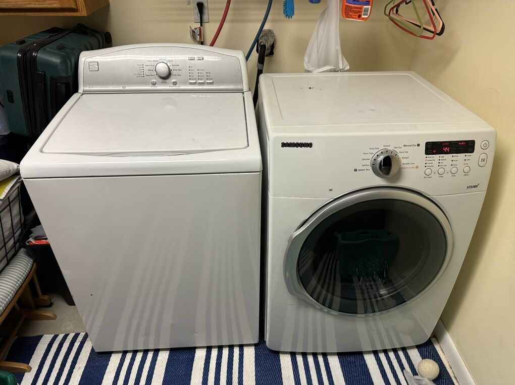 Washer and Dryer, both Work Great
