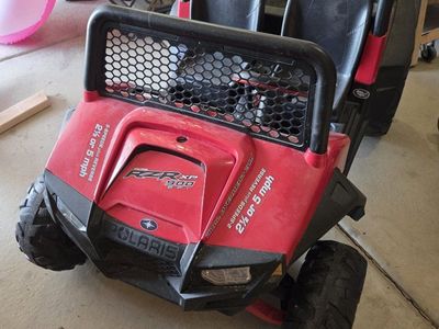 Peg Perego Polaris RZR 900 12V 2-Seater Ride-On Toy - Red/Black, 2.5 or 5 MPH