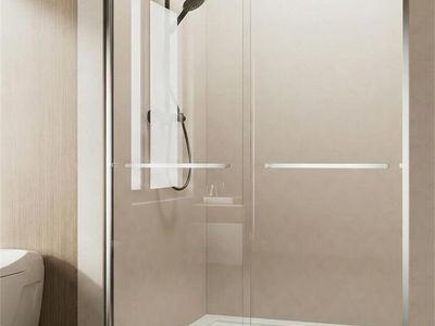 Brand New - Glass Shower Doors, 44-48 in W x 72 in H