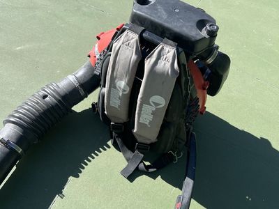 Commercial RedMax backpack blower